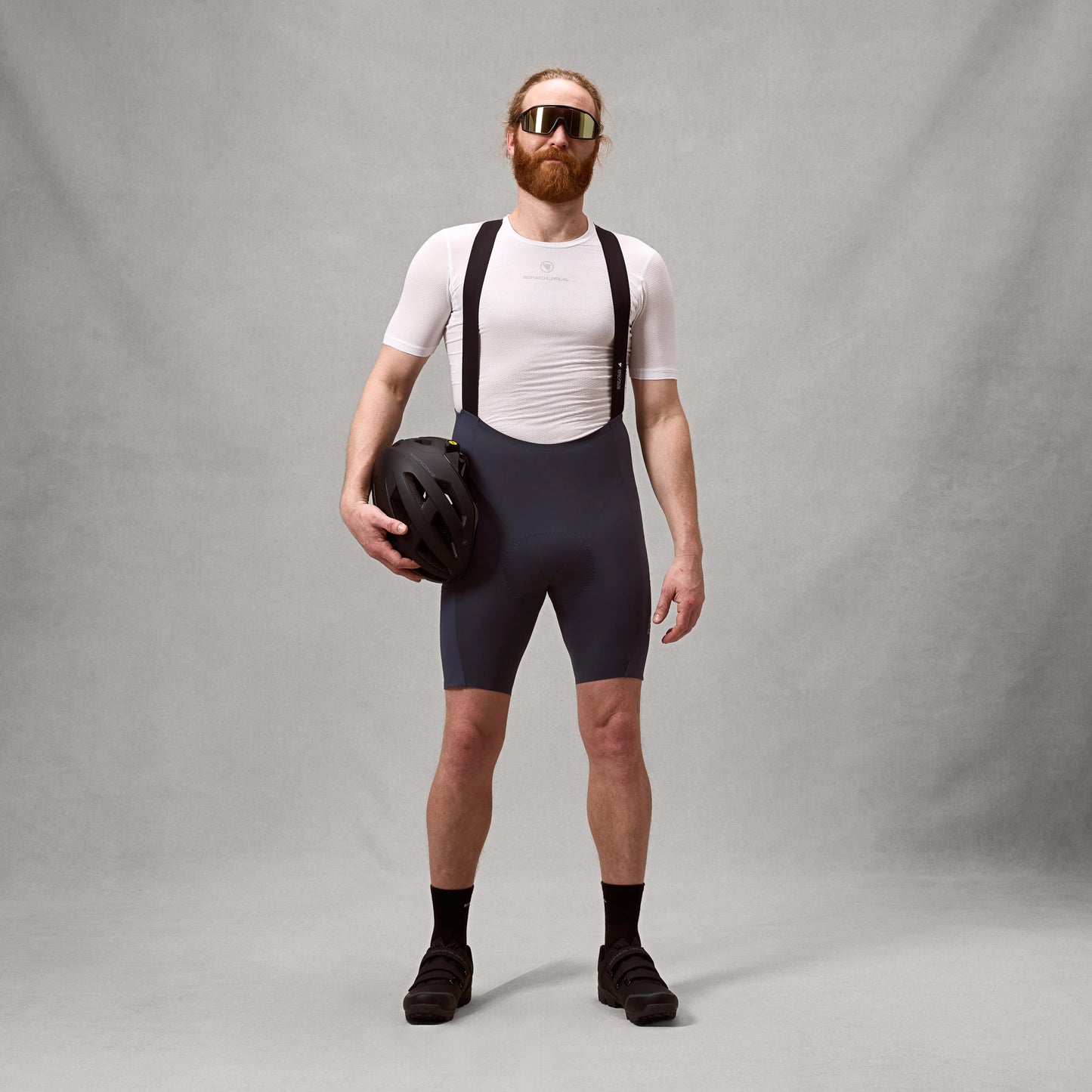 ENDURA ALLTRACK RIDE Koolstof Bibshort Grijs