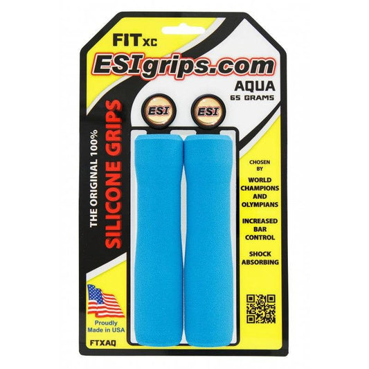 ESI FIT XC handvatten (EXTRA CHUNKY/CHUNKY COMBO) 130 mm Blauw