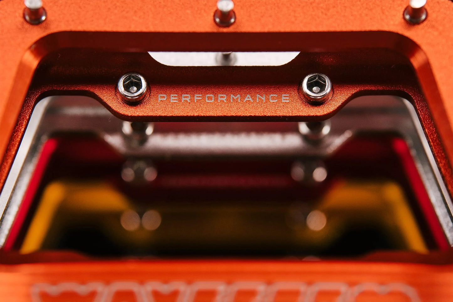 WOLF TOOTH WAVEFORM PERFORMANCE platte pedalen, rood
