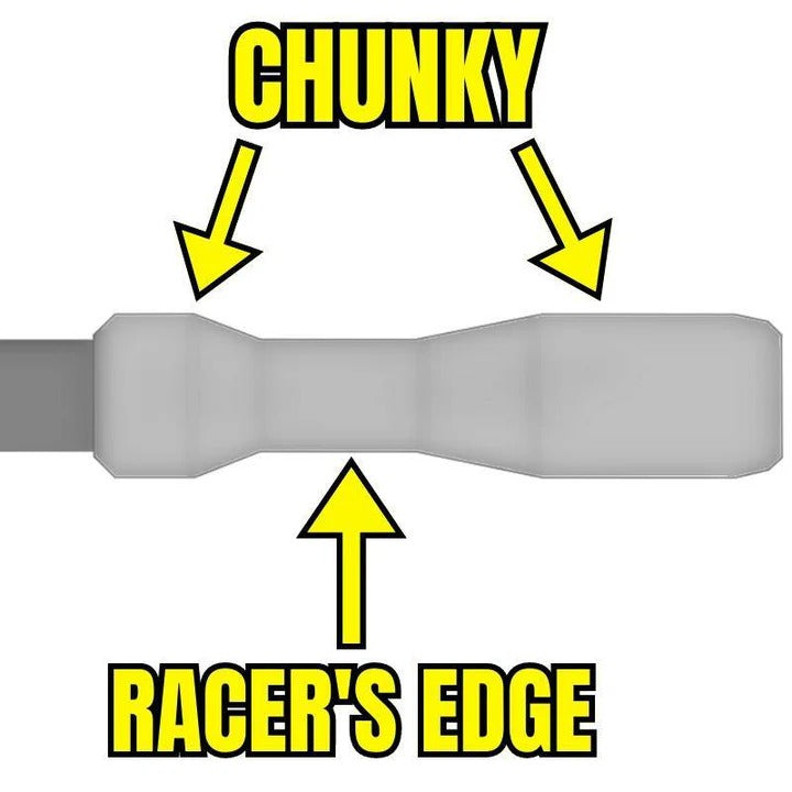 Handvatten ESI FIT CR (CHUNKY/RACER'S EDGE COMBO) 130 mm Groen