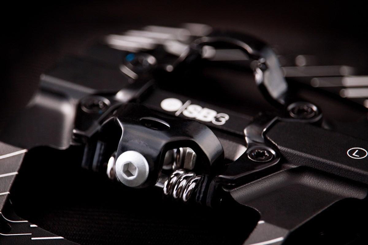 SB3 KROMA halfautomatische pedalen Zwart