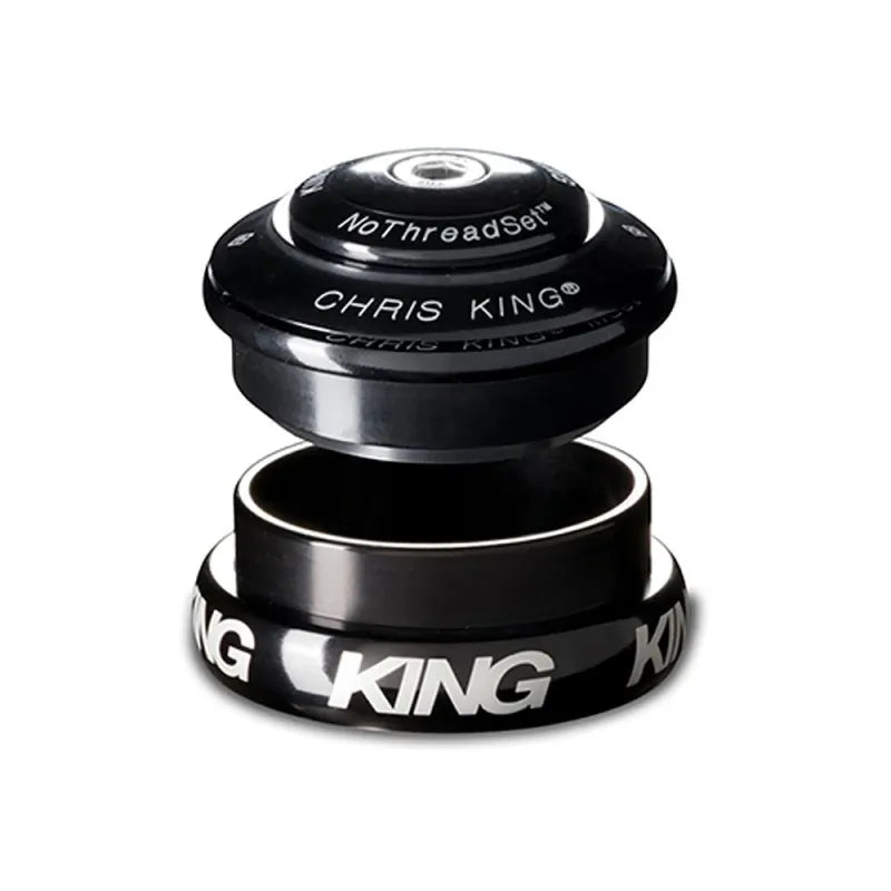 Semi-geïntegreerd / extern balhoofd CHRIS KING INSET 8 1"1/8-1.5" ZS44/EC44 Zwart