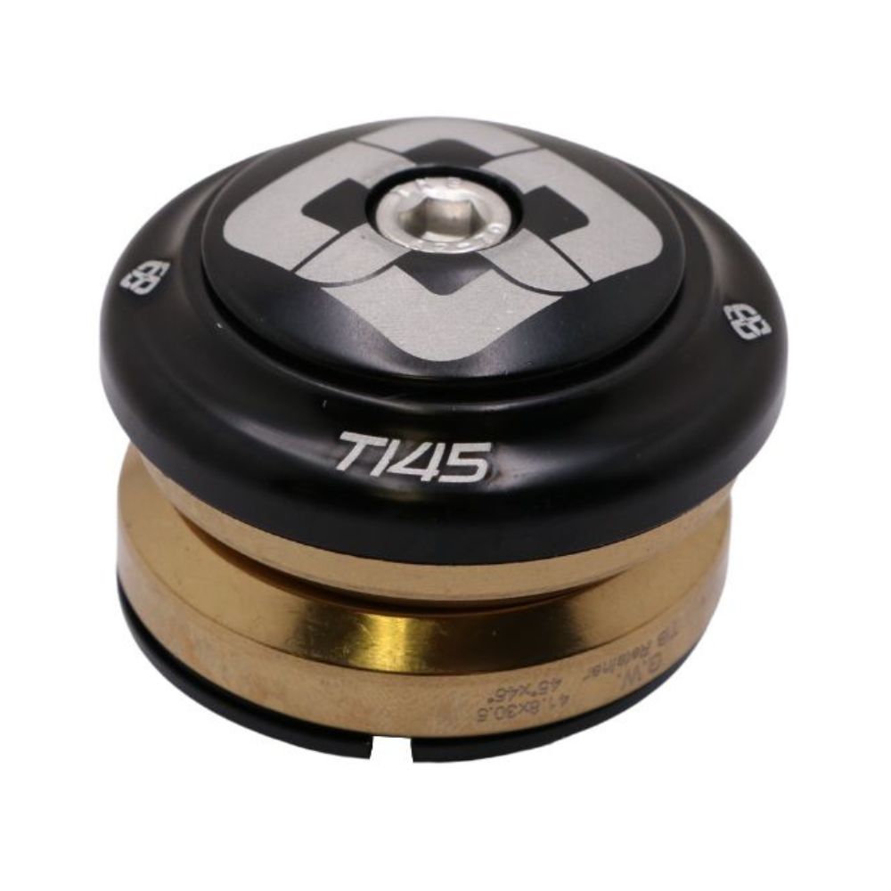 Geïntegreerd Stuurlager PRIDE Ti45 Titanium iIS42 1"1/8 Zwart