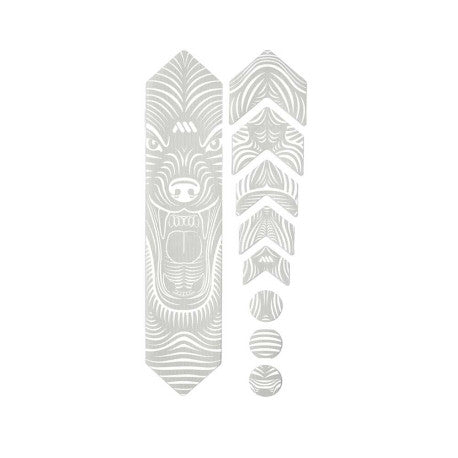 Zelfklevende framebeschermer ALL MOUNTAIN STYLE BASIC Wolf White
