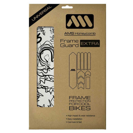 ALL MOUNTAIN STYLE EXTRA Handtekening Framebeschermer Zwart