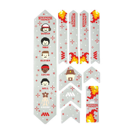 ALL MOUNTAIN STYLE EXTRA Frame Protector Stranger Things 8bit Transparant
