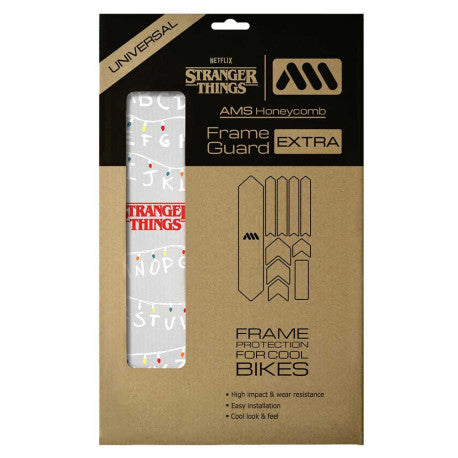 ALL MOUNTAIN STYLE EXTRA Framebeschermer Stranger Things Lampjes Wit