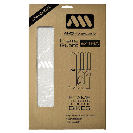 Zelfklevende framebeschermer voor ALLE MOUNTAIN STYLE EXTRA rails Wit