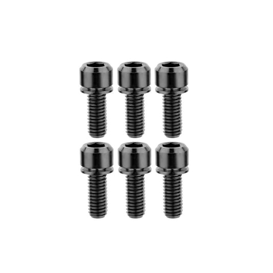 Schroevenset Titanium TITLE ST1 / ST2 Zwart (x6)