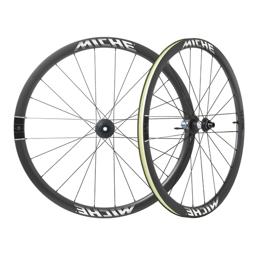 Paar MICHE KLEOS RD DX36 Tubeless Ready (Center Lock) Team Editie Wielen