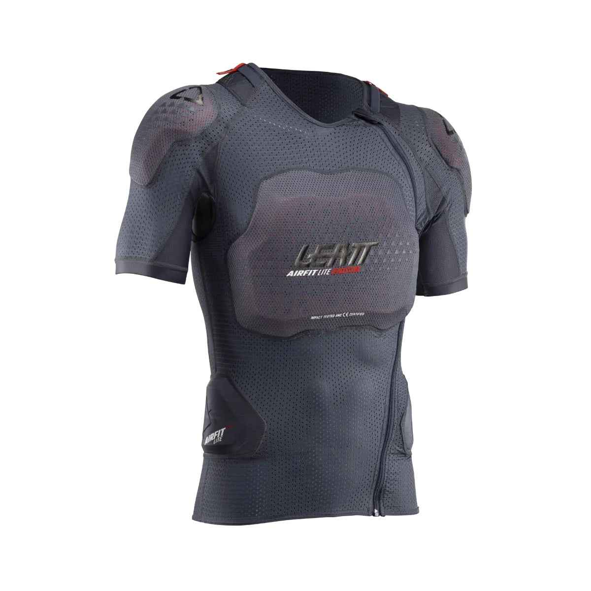 Beschermend vest LEATT BODY TEE 3DF AIRFIT LITE EVO Zwart
