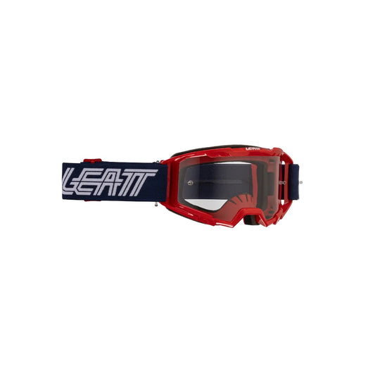 LEATT VIZION 3.5 Masker Rood/Blauw Helder Schild