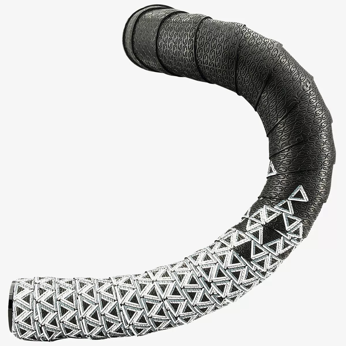 Hangerband DEDA LOOP + END-PLUG Zwart/Zilver