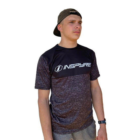INSPYRE Training shirt met korte mouwen zwart