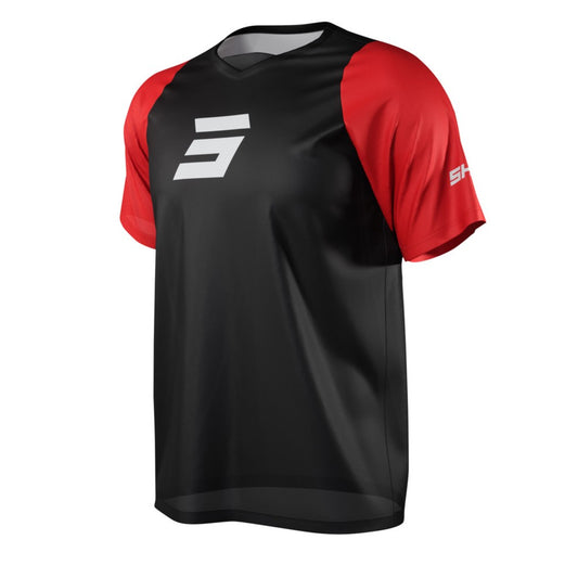 T-shirt SHOT Neo Defender Zwart/Rood