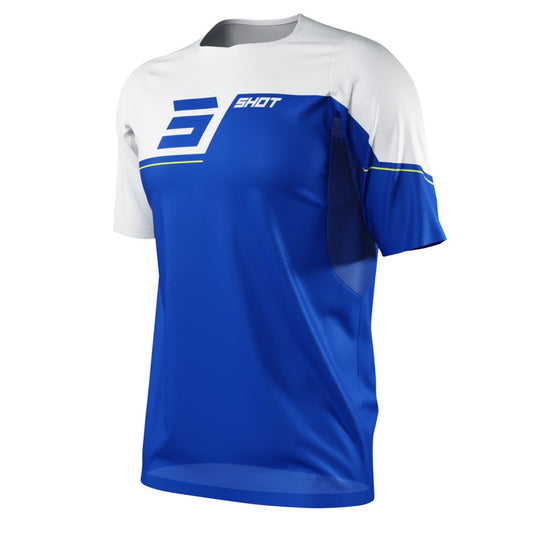 T-shirt SHOT Rogue Revolt blauw
