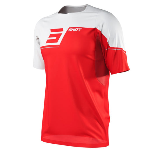 T-shirt SHOT Rogue Revolt rood