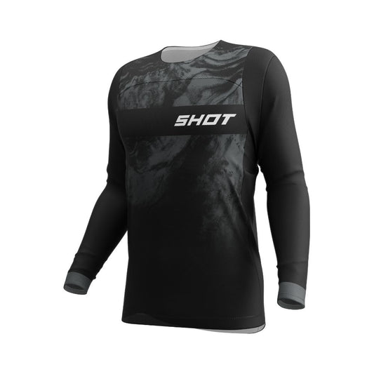 SHOT Station Charge-shirt Zwart