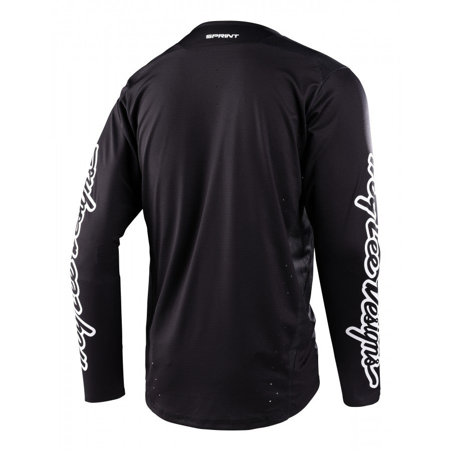 TROY LEE DESIGNS SPRINT ICON Lange Mouw Jersey Zwart