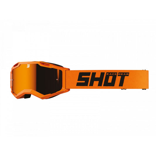 Shot Assault 2.0 Solid Irridium Neonoranje Glanzend masker