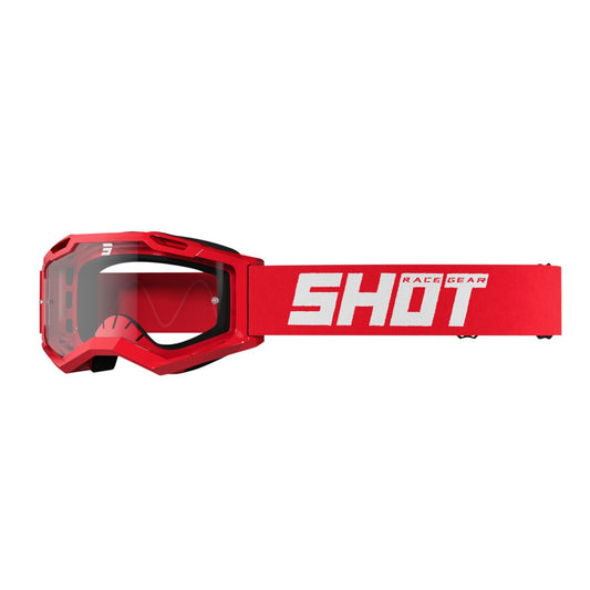 Shot Assault 2.0 Solid masker rood glanzend