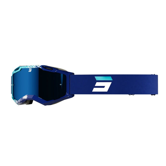 Shot Iris 2.0 Fusion-masker blauw glanzend