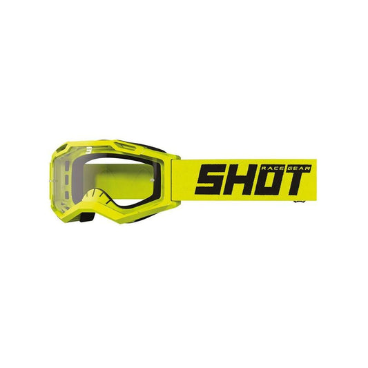 Shot Rocket Kid 2.0 Solid masker neongeel glanzend