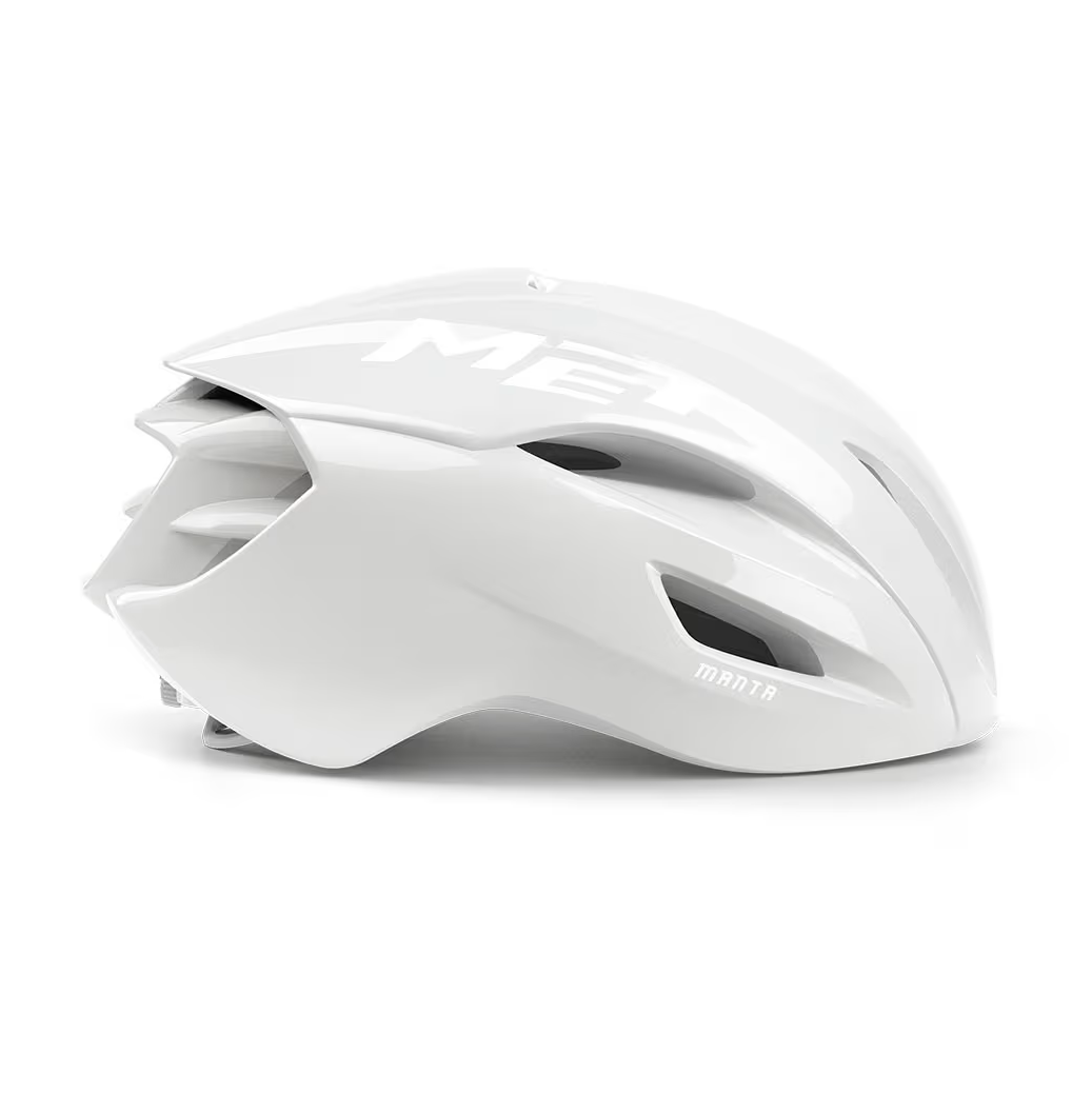 MET MANTA MIPS Absolute White Limited Edition Road Helm