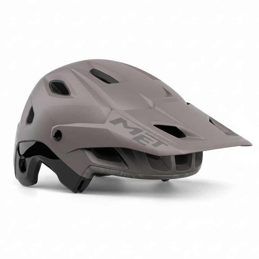 MTB Integraalhelm MET PARACHUTE MCR MIPS Mat Grijs