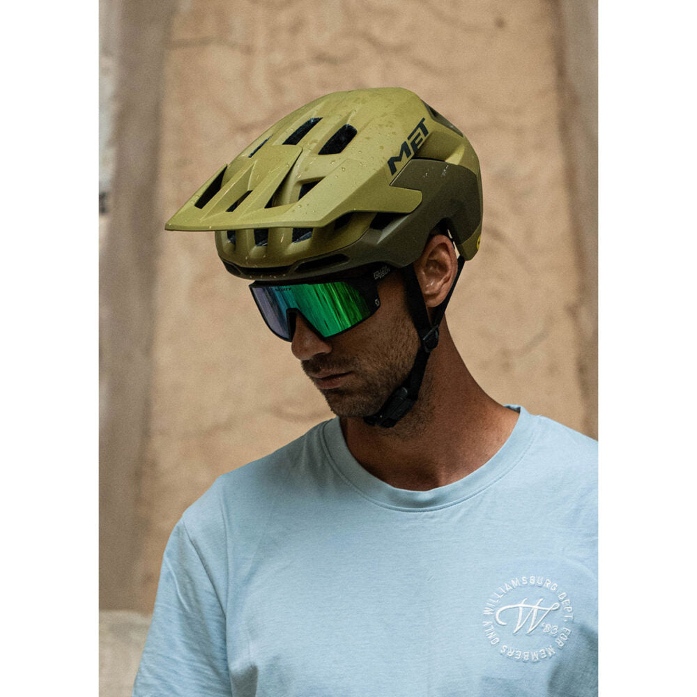 MET REVO MIPS MTB Helm Blauw/Groen