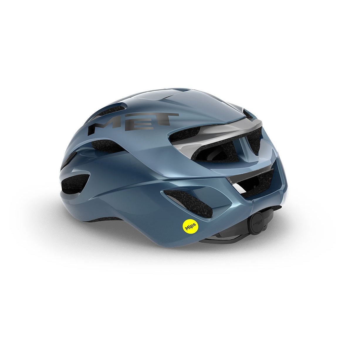 MET RIVALE MIPS Race Helm Zilver