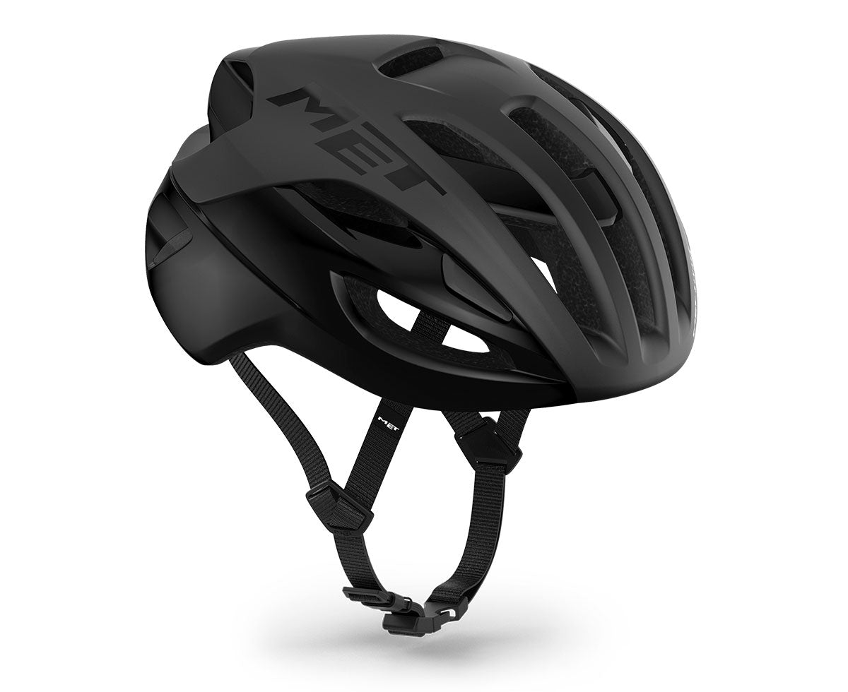 MET RIVALE MIPS Road Helm Zwart Mat Glossy