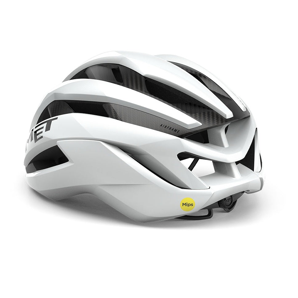 MET TRENTA 3K CARBON Helm voor op de weg Wit