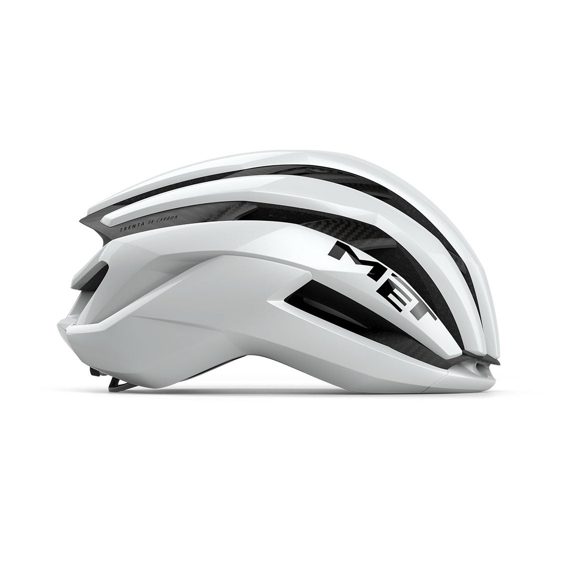 MET TRENTA 3K CARBON Helm voor op de weg Wit
