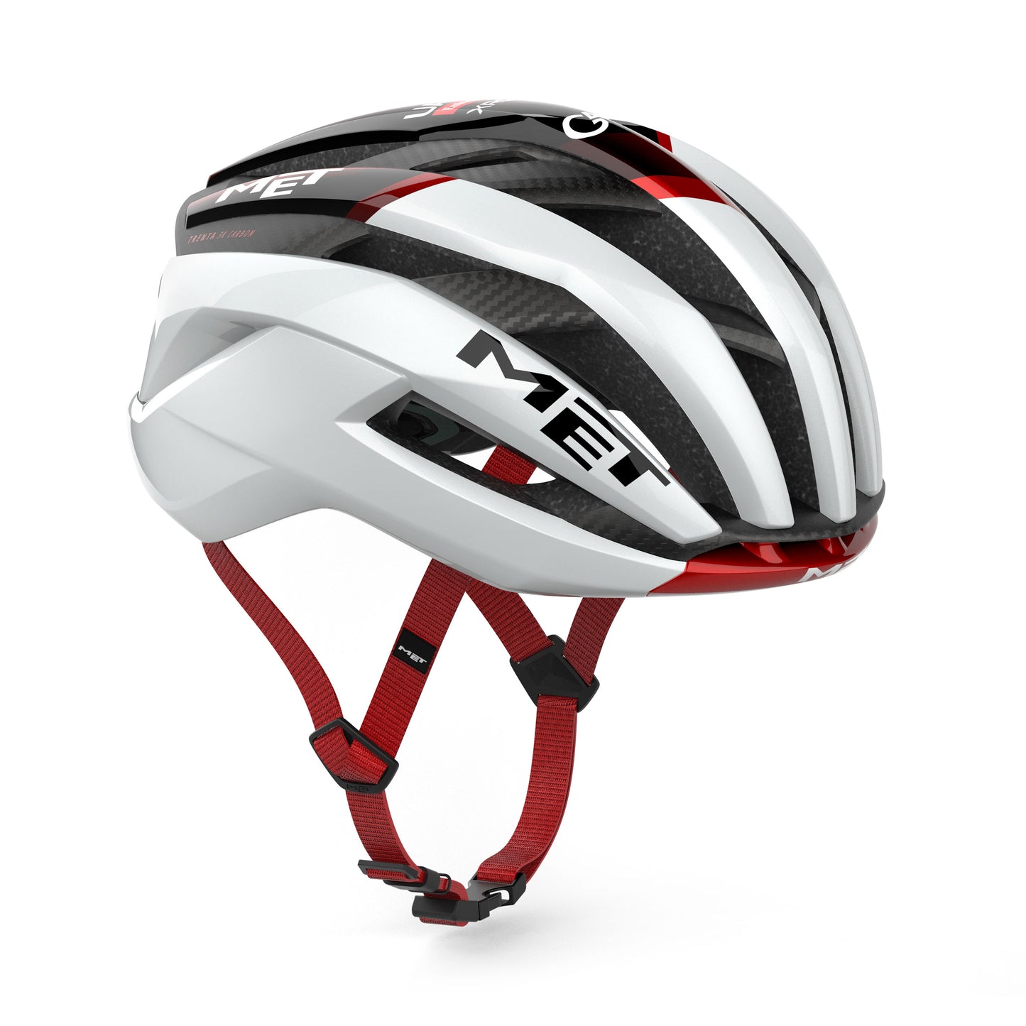 MET TRENTA 3K CARBON UAE TEAM EMIRATES -XRG 2026 Helm Wit