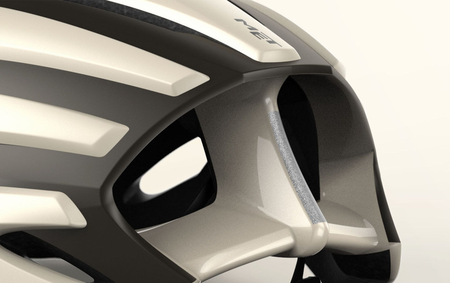 MET TRENTA MIPS WAX Helm Mat Wit