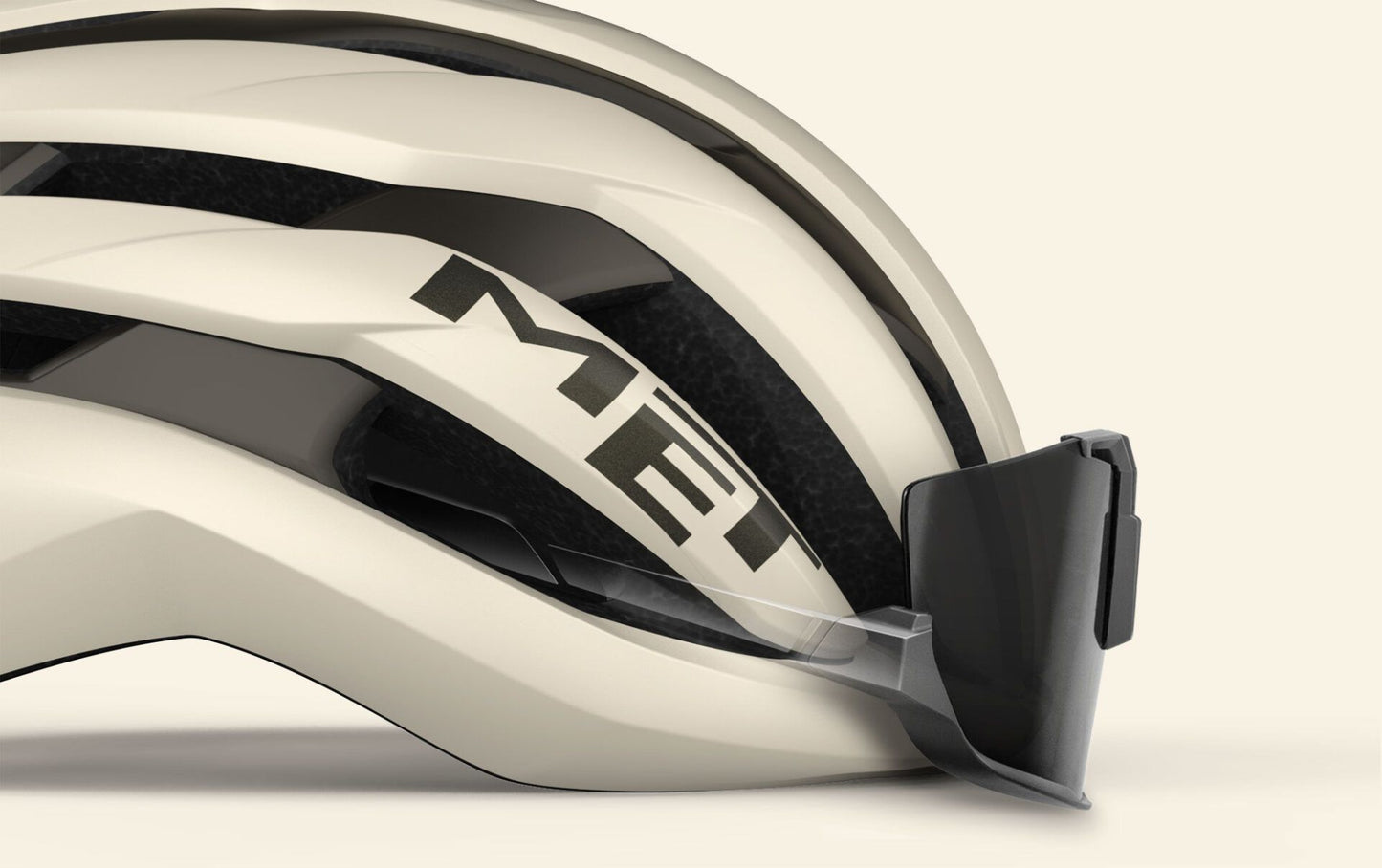 MET TRENTA MIPS WAX Helm Mat Wit