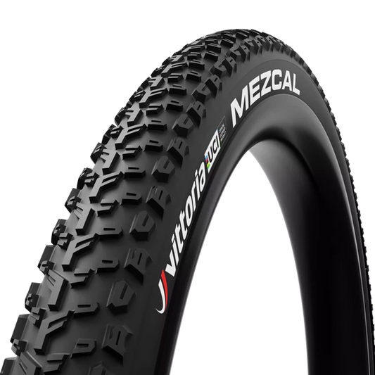 VITTORIA MEZCAL XC 29X2.10 "UCI Rainbow Edition" Tubeless Ready Zachte Zwarte band