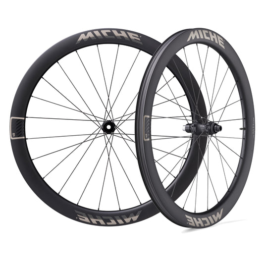 Paar MICHE GRAFF AERO 48 Tubeless Ready wielen (Center Lock)