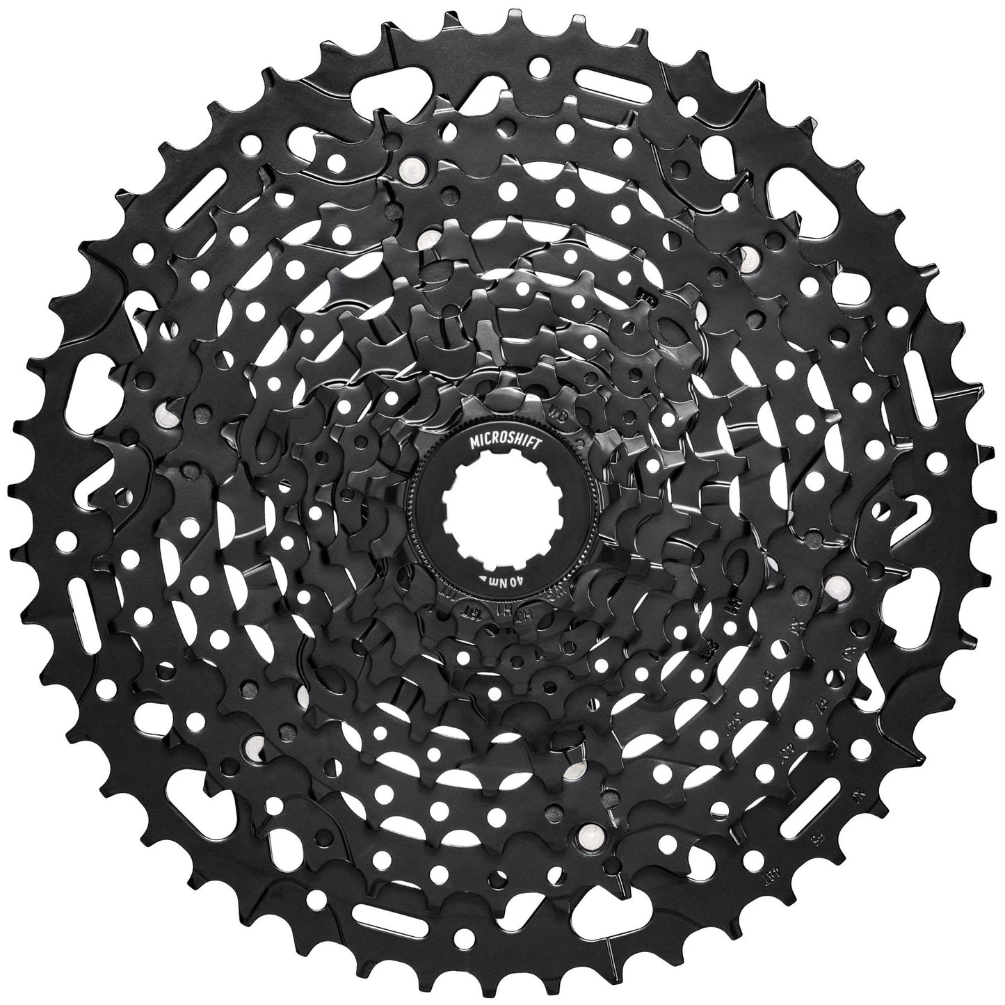 MICROSHIFT ADVENT MX Zwart H-Serie 10V cassette
