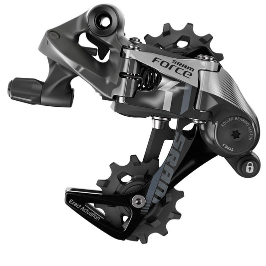 SRAM FORCE 1 11 Speed Achterderailleur Medium Cage