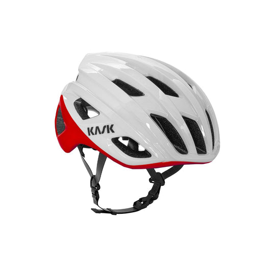 KASK MOJITO CUBED BICOLOR Weghelm Wit/Rood