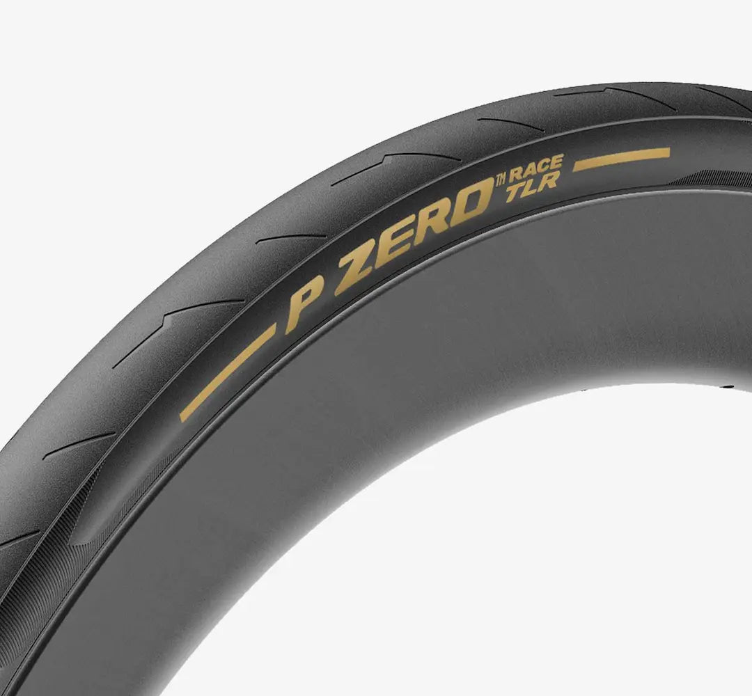 PIRELLI P ZERO RACE TLR 700x28c Tubeless Ready Gold band