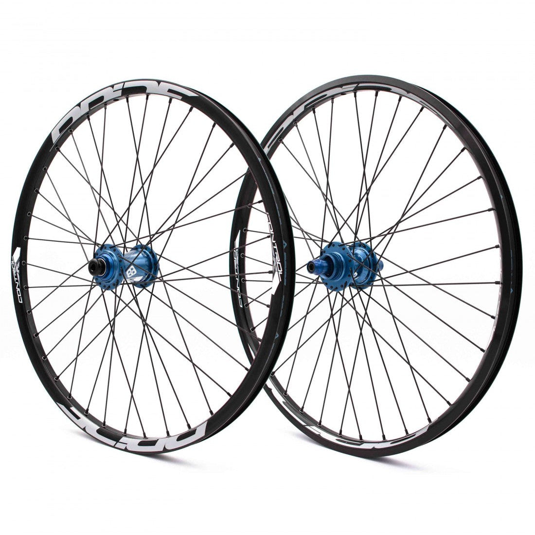 Wielpaar PRIDE 24" (507mm) Control V1 V-Brake/Disc Assen 20/10mm Blauw