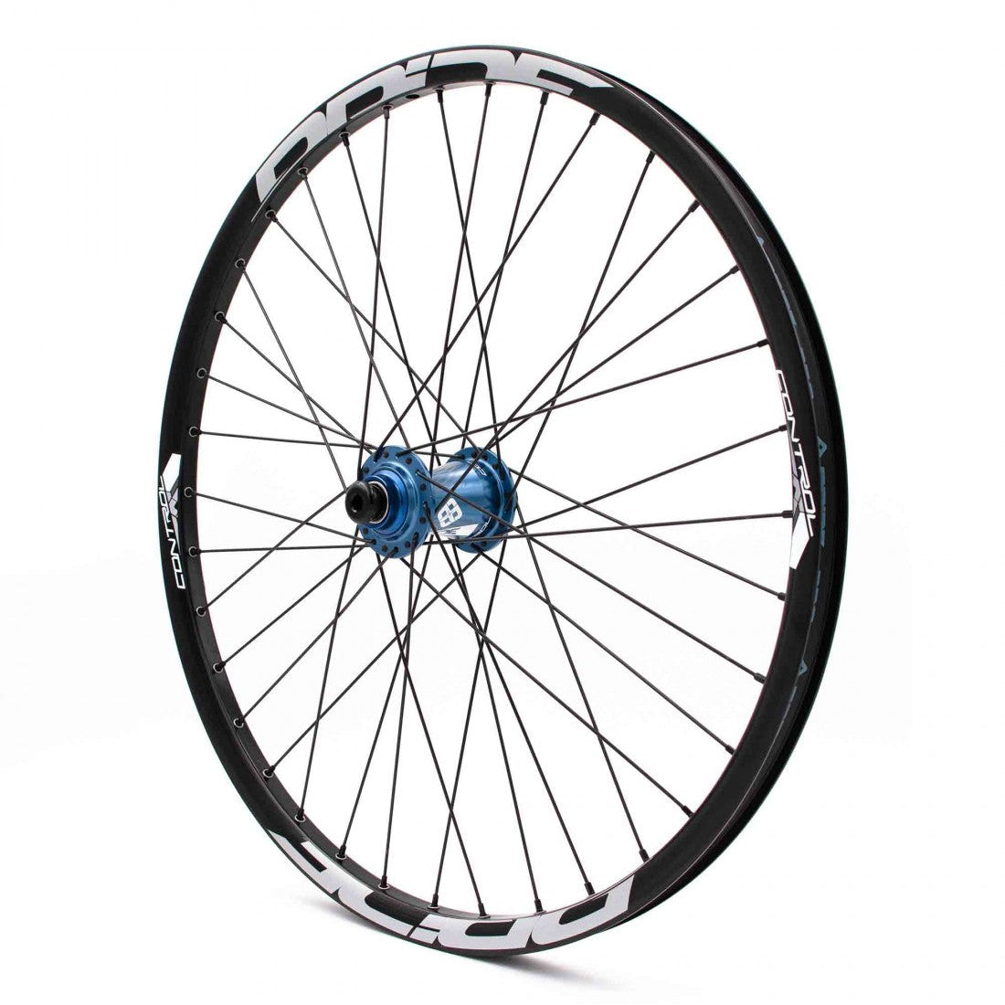 Wielpaar PRIDE 24" (507mm) Control V1 V-Brake/Disc Assen 20/10mm Blauw