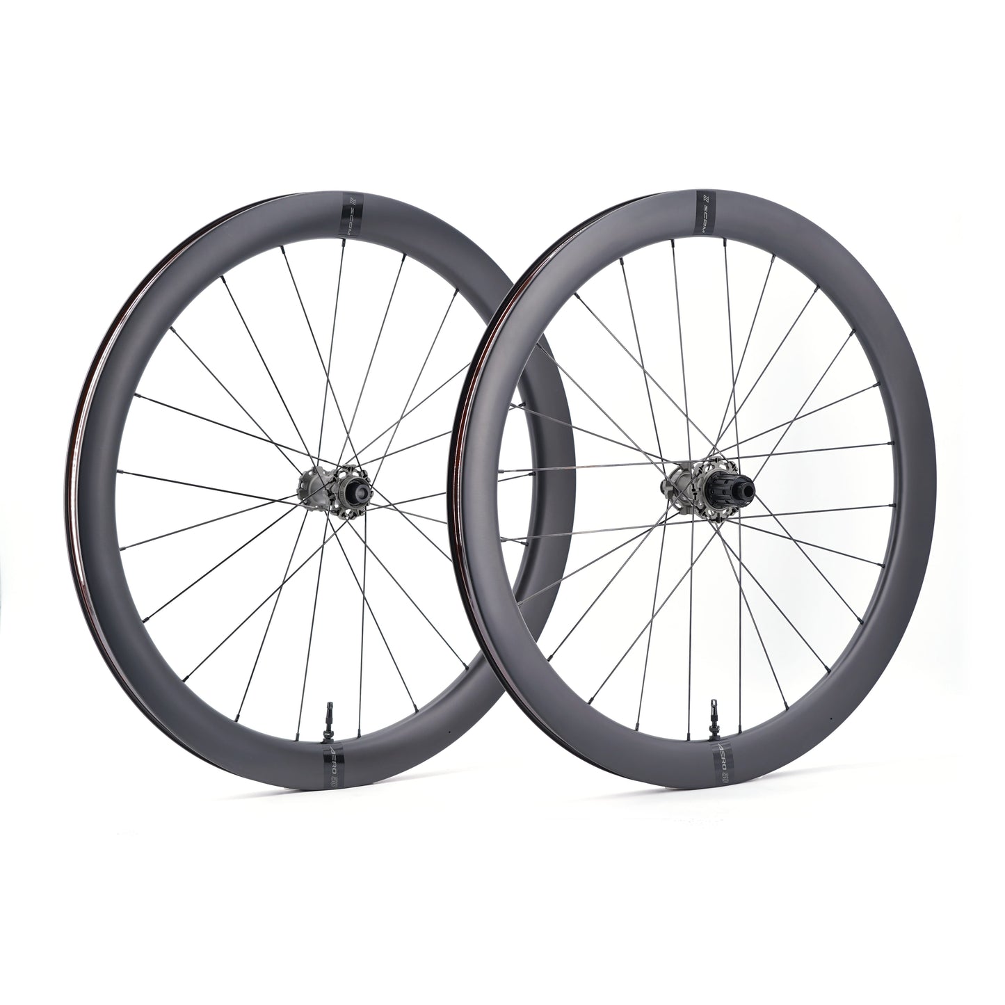 Paar SCOM AERO 50 Tubeless wielen (Center Lock)