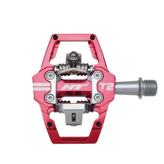 HT COMPONENTS ENDURO T2 pedalen Rood