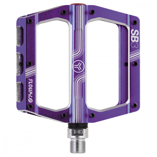 SB3 FLOWY AM 2 Violet platte pedalen