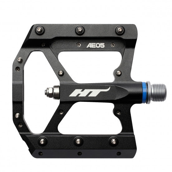 HT COMPONENTS EVO+ AE05 Vlakke Pedalen Zwart