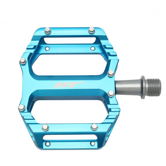 HT COMPONENTS AR09 blauwe platte pedalen